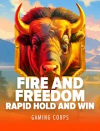 fire and freedom game logo